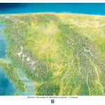 detailed map of B.C detailed map of B.C